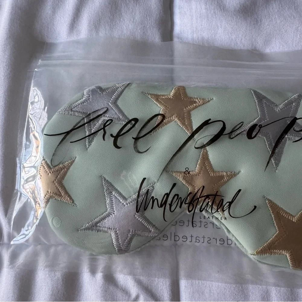 Free People x Understated Leather Starry Eyed Travel Eye Mask